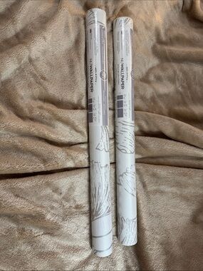 Beige Floral Peel & Stick Wallpaper - Neutral Beige